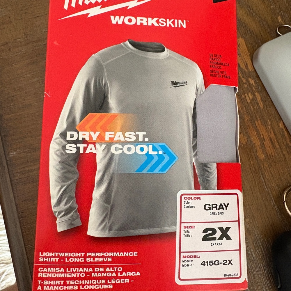 Milwaukee long sleeve shirt